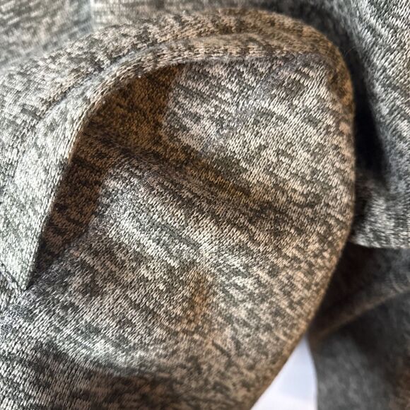 Eddie Bauer Mens‎ 1/4 Zip Sweater Pullover Gray Green Fleece Lined Size XXL Gorp - Picture 5 of 9